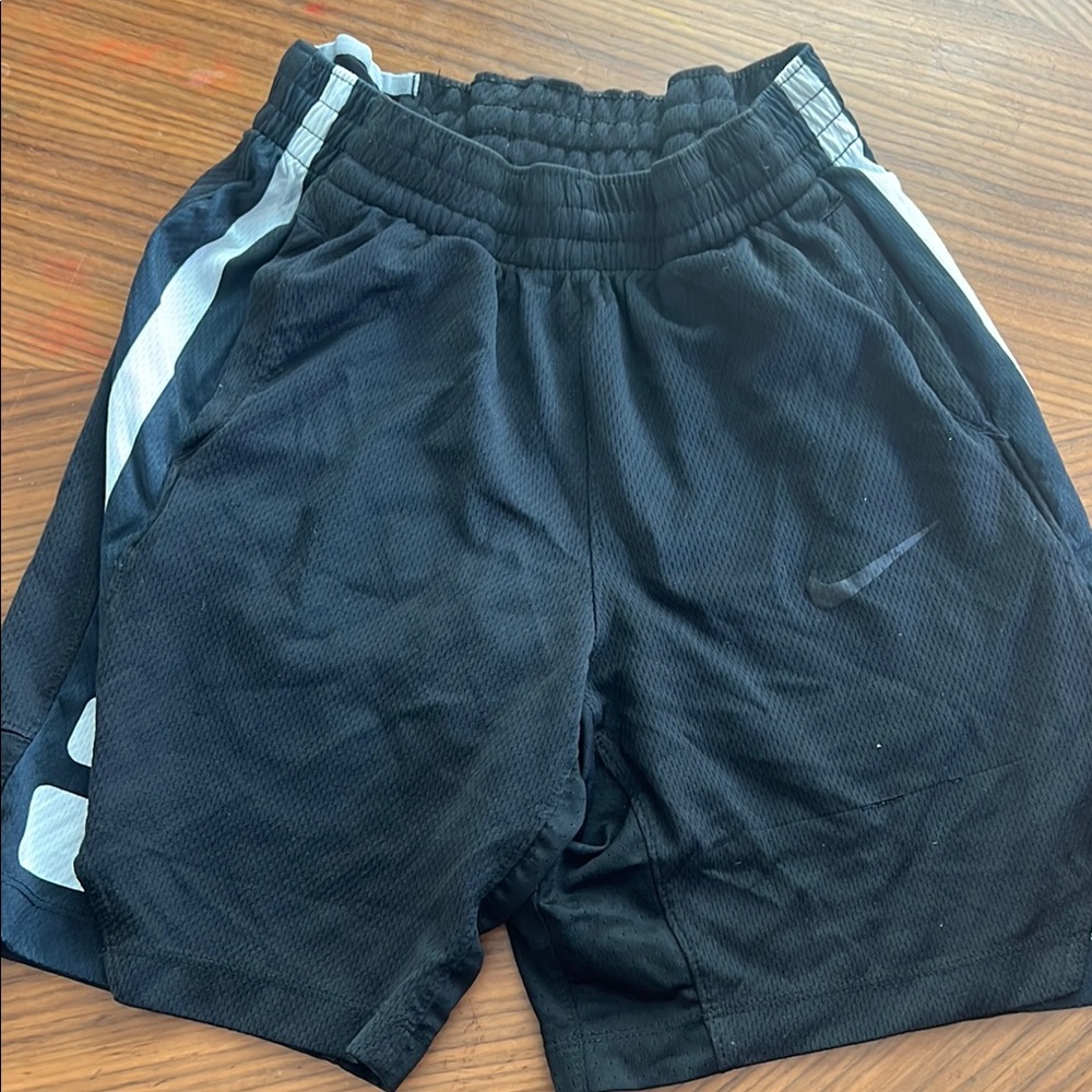 Nike Black and Gray Sports Shorts